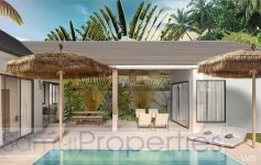 New 3-bed 150 Sqm Contemporary Asian Garden Pool Villas, Lamai